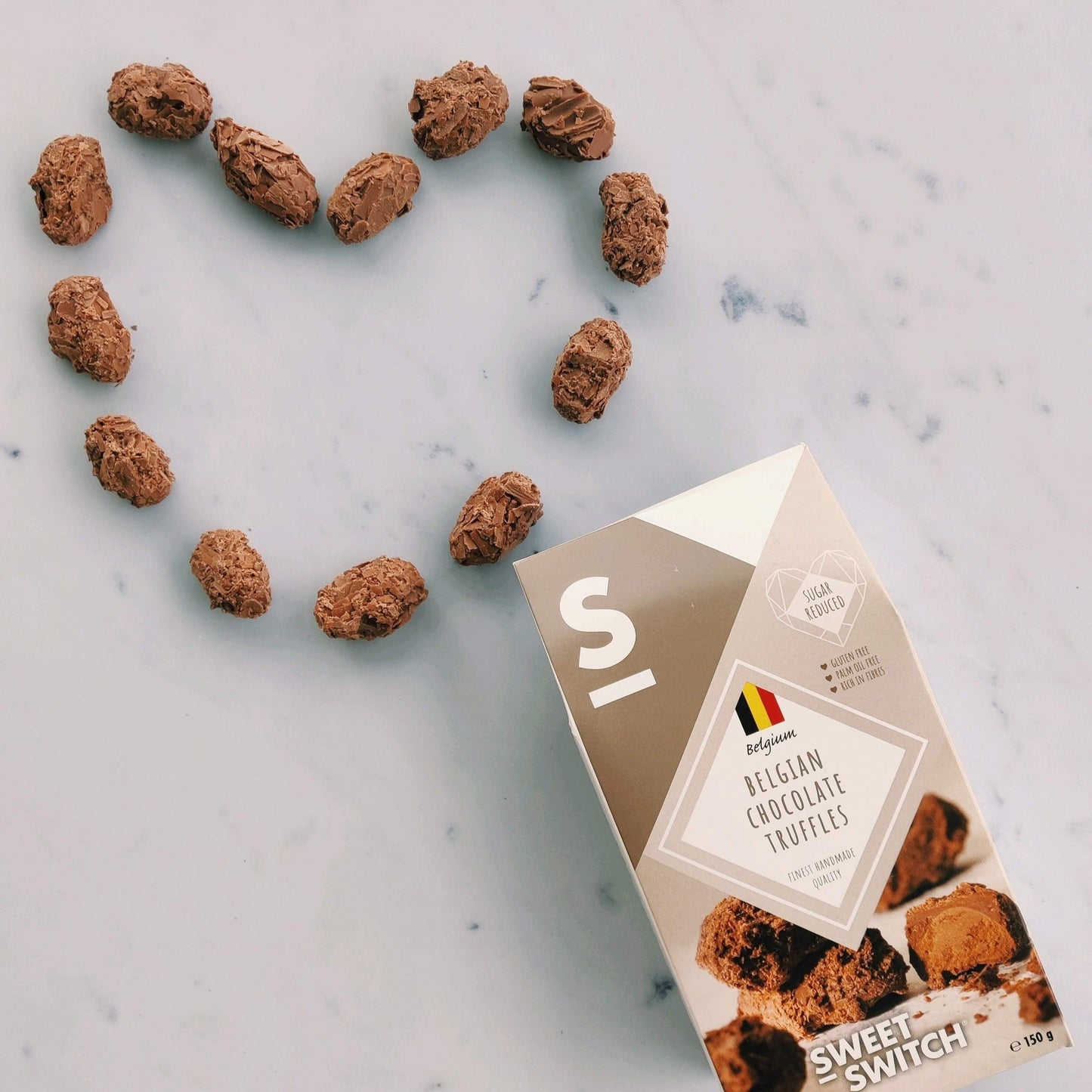 Ambachtelijke Belgische Truffels 150 g