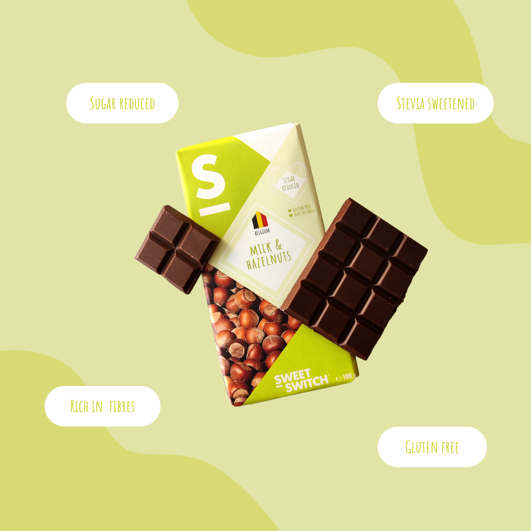 Milk Chocolate & Hazelnut 100 g