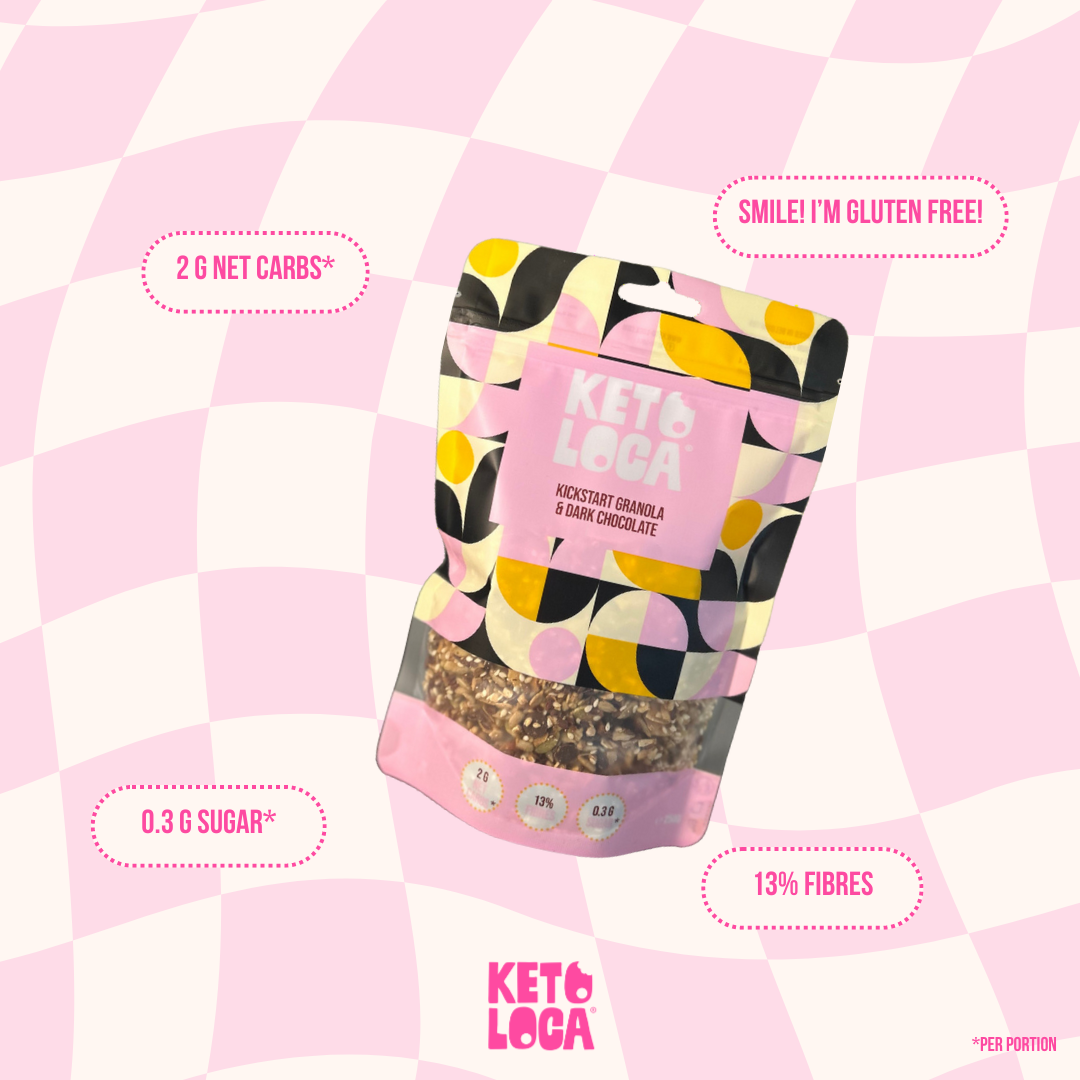 Kickstart Granola & Pure Chocolade Drops 250 g