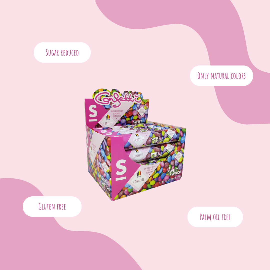 Confetti display 20 x 22 g