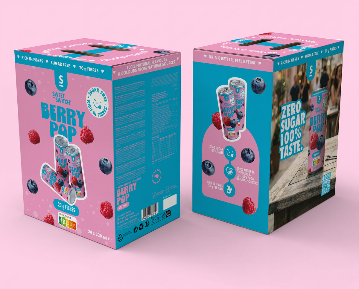 BOX - Berry Pop 24 x 330 ml