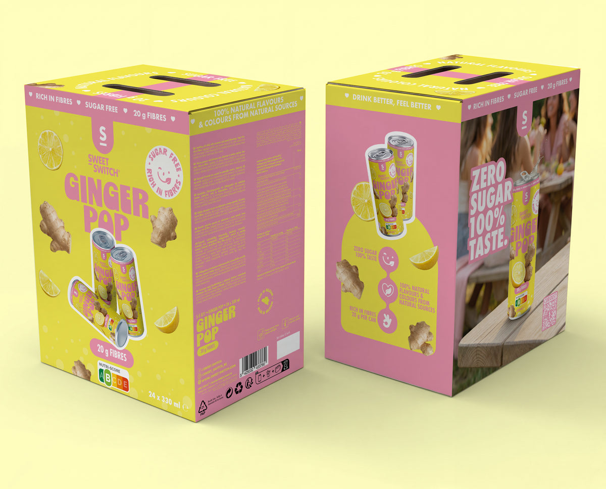 BOX - Ginger Pop 24 x 330 ml