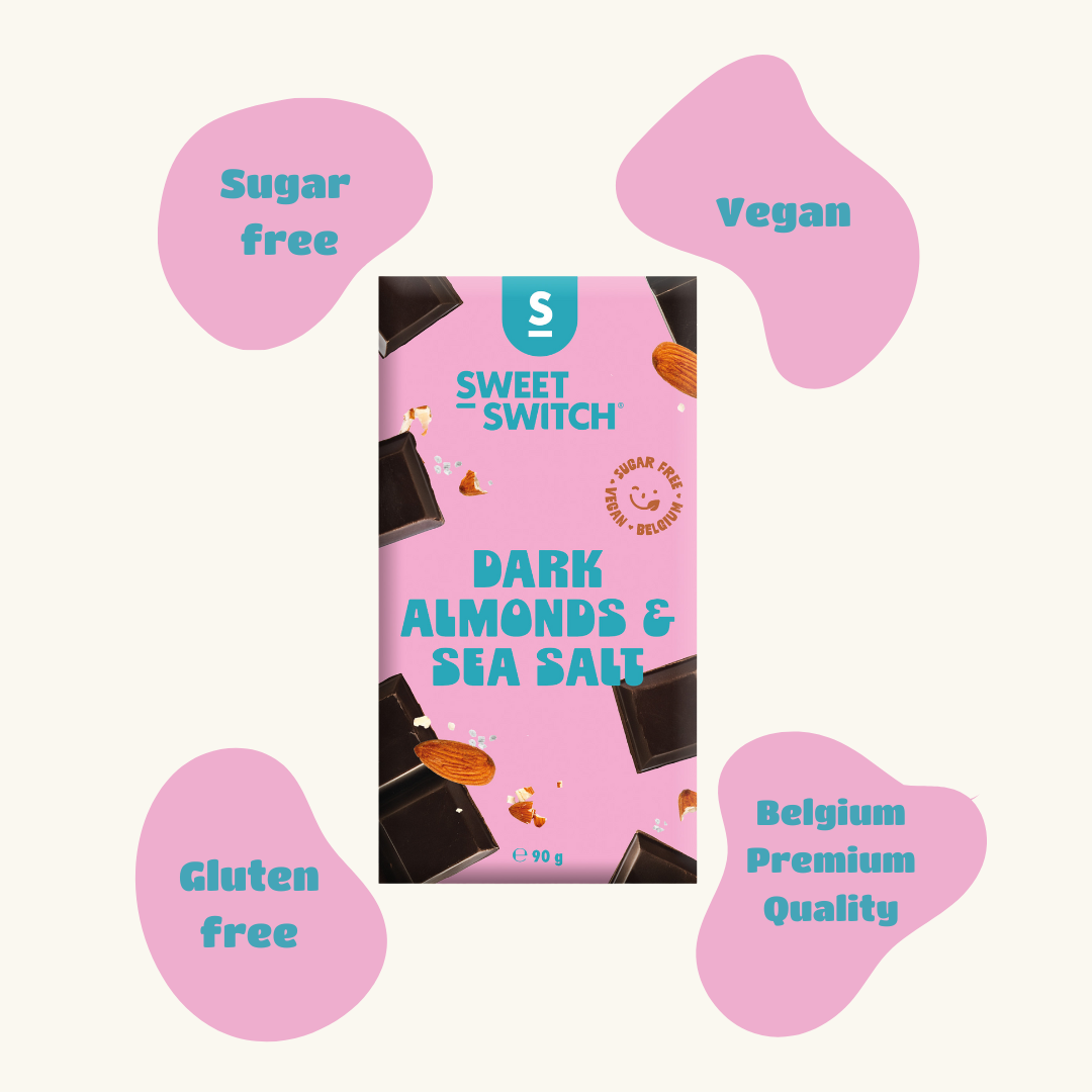 Dark Almonds & Sea Salt 90 g