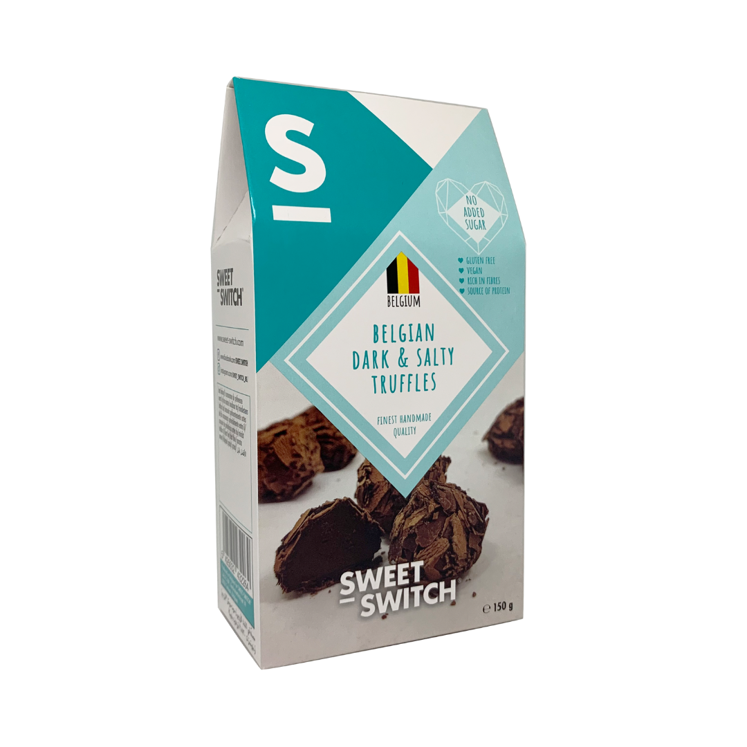 Belgian Dark & Salty Truffles 150 g