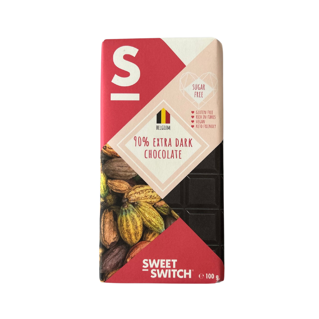 90% Extra Pure Chocolade 100 g