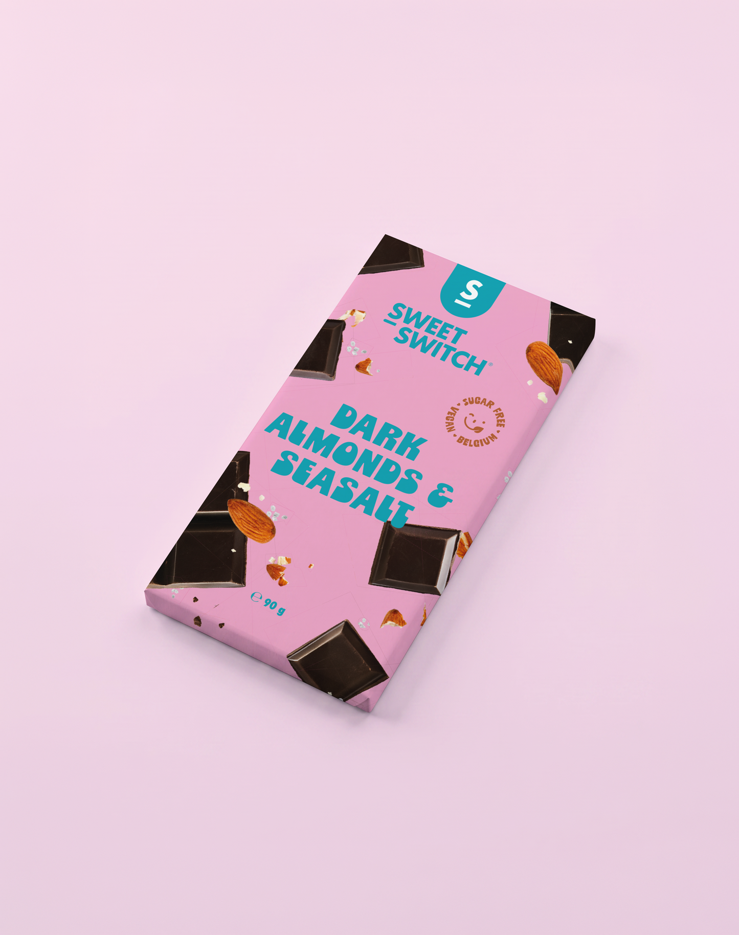 Dark, Almonds & Sea Salt 90 g