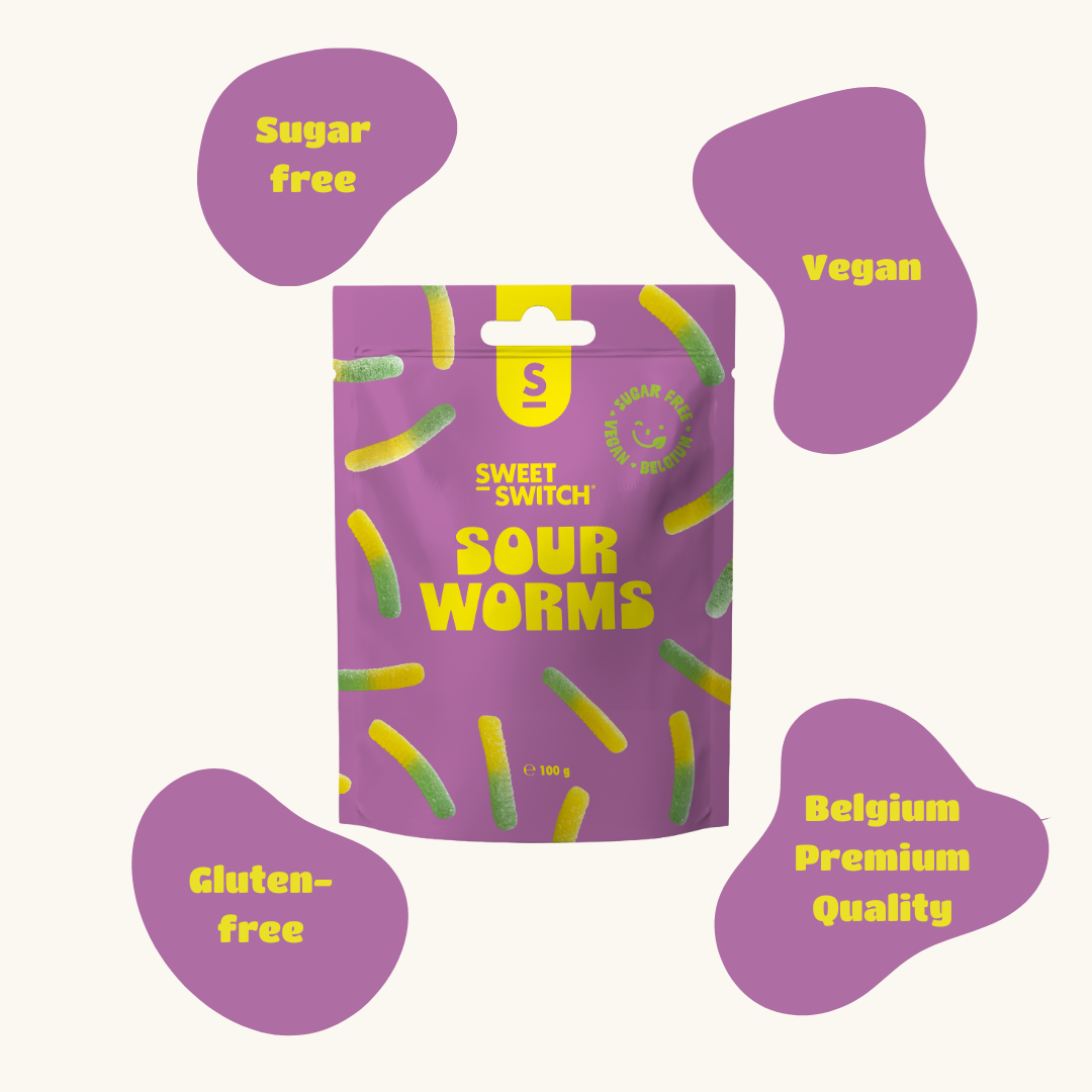Sour Worms 100 g