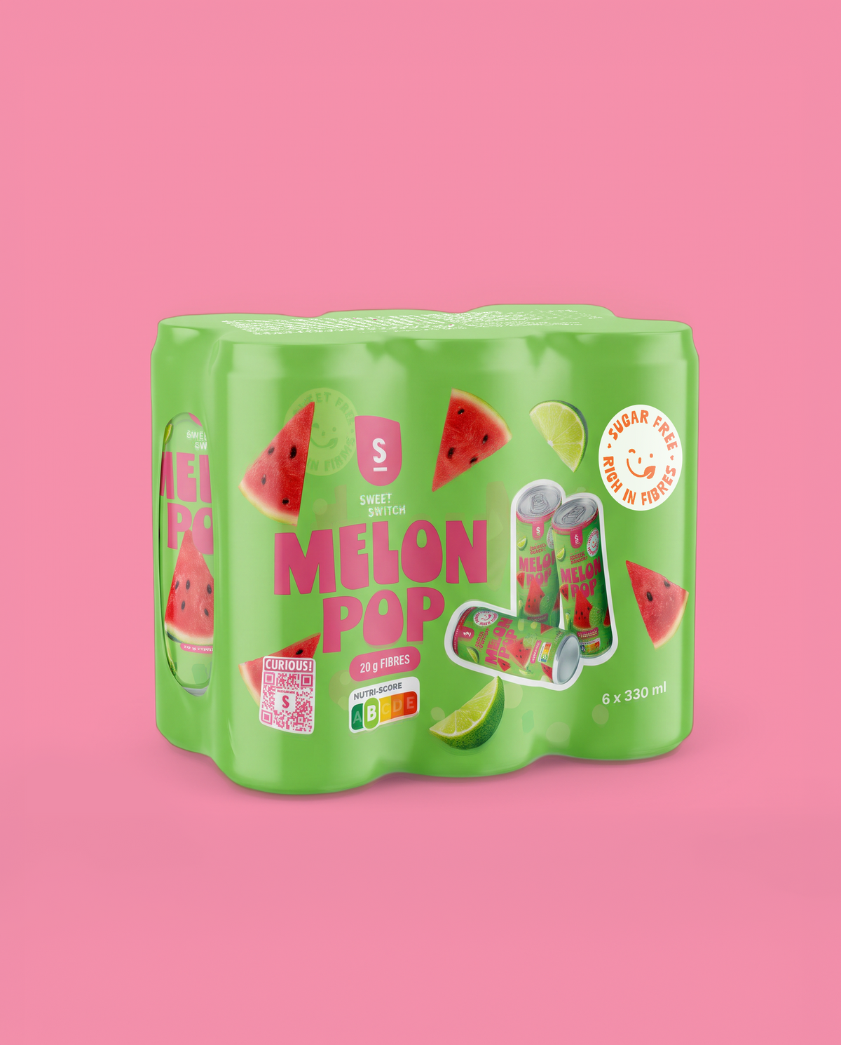 Melon Pop 6 x 330 ml
