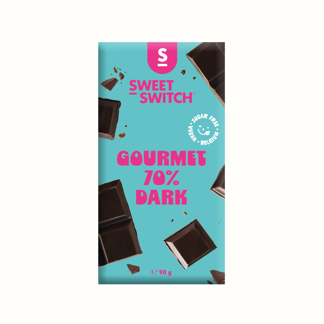 BOX - 12 x Gourmet 70% Dark 90 g