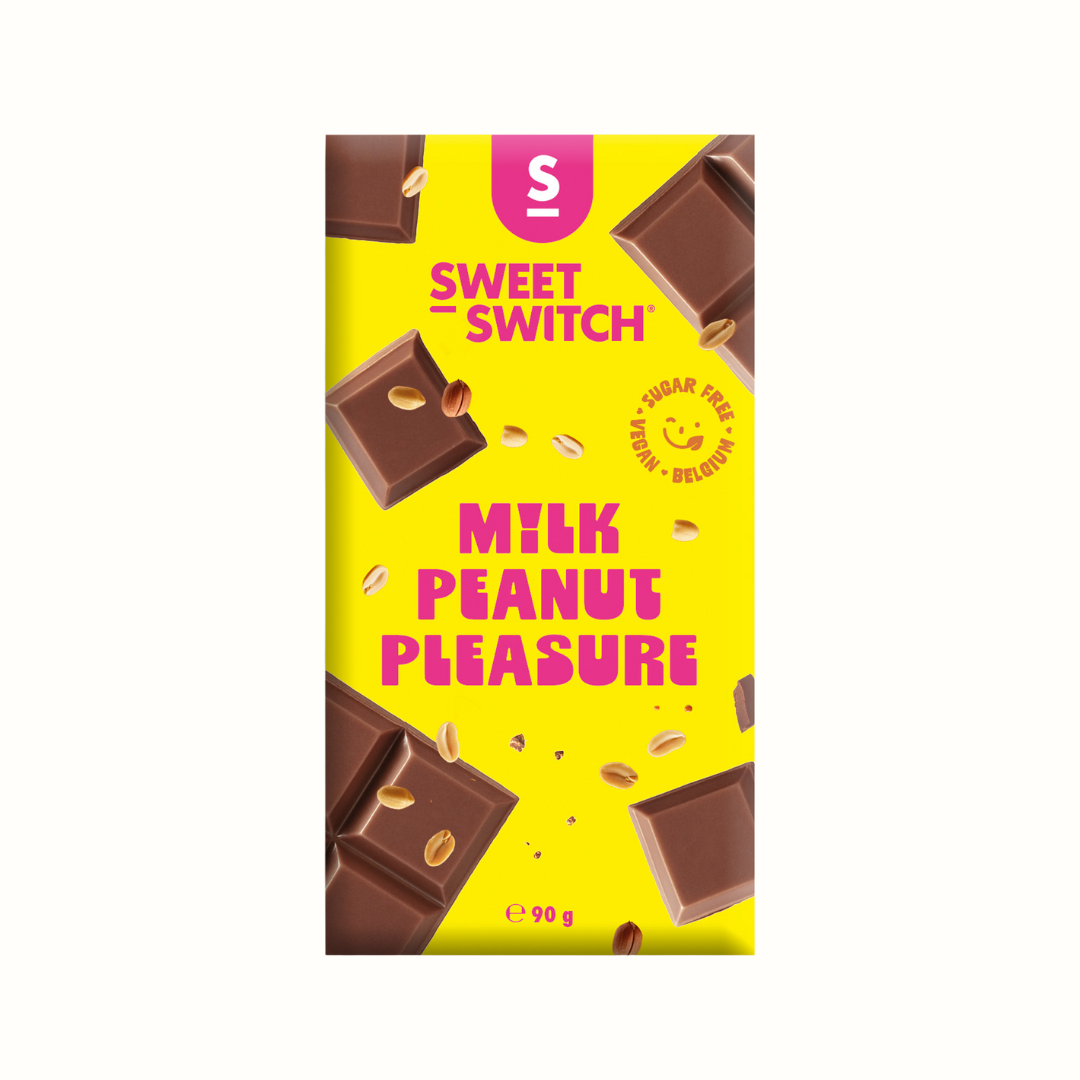 BOX - 12 x M!lk Peanut Pleasure 90 g