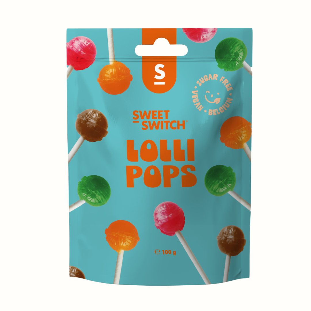 BOX - 8 x Lollipops 100 g