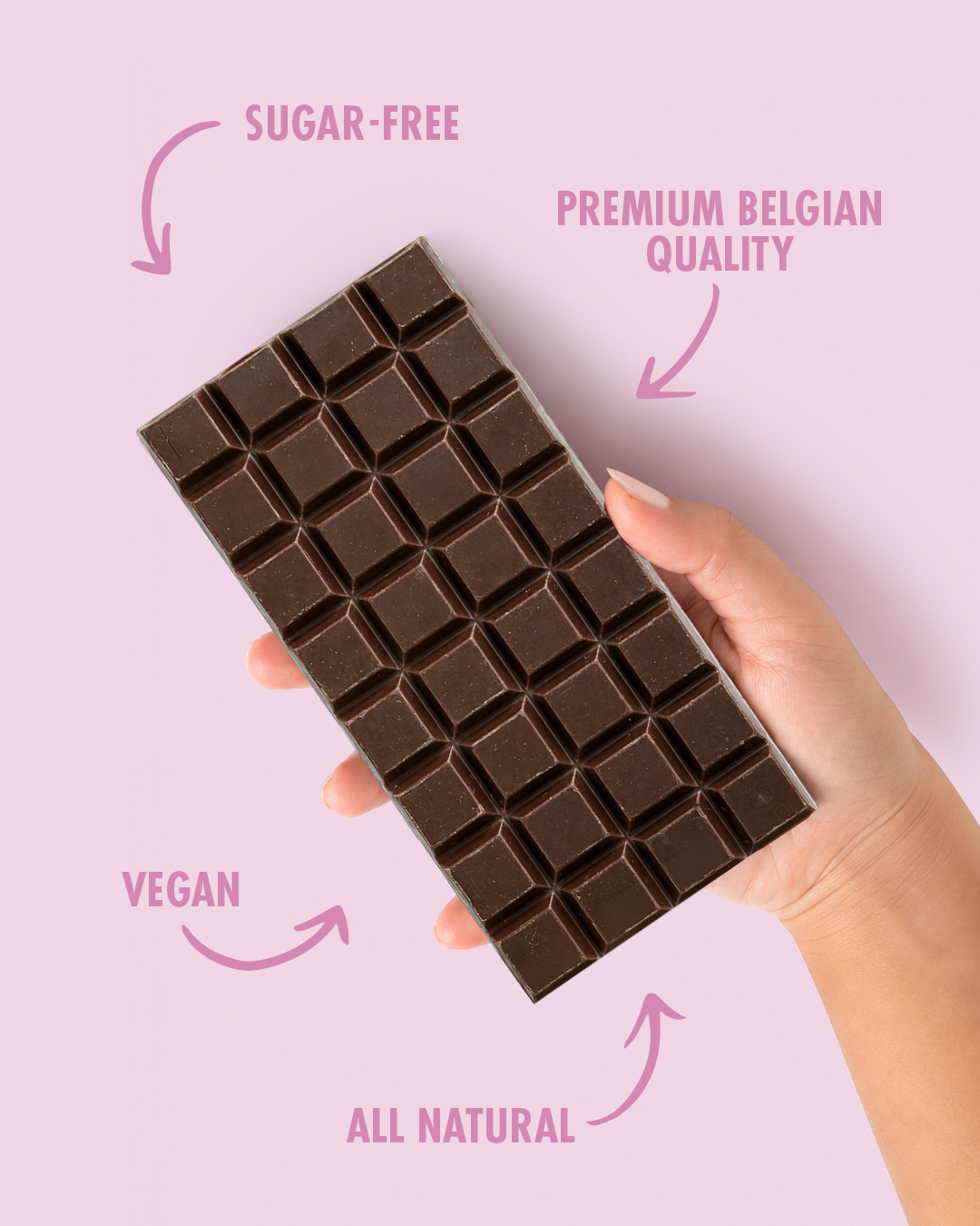 Dark, Almonds & Sea Salt 90 g